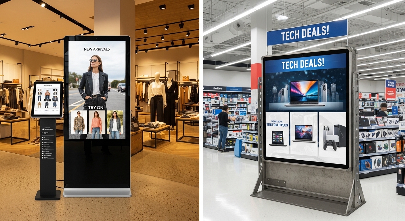 Mídia Indoor e Outdoor